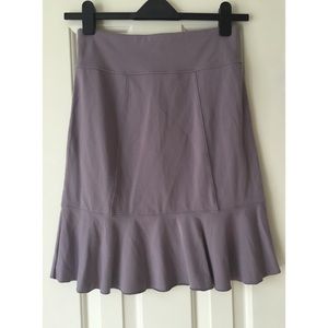 Super soft Athleta A-line skirt with ruffle hem